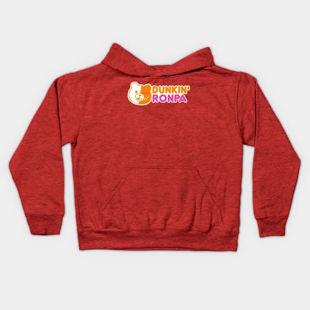 Dunkin' Ronpa Kids Hoodie by Cat Wizard